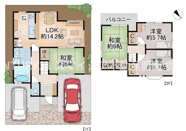 枚方市東山1丁目の中古一戸建