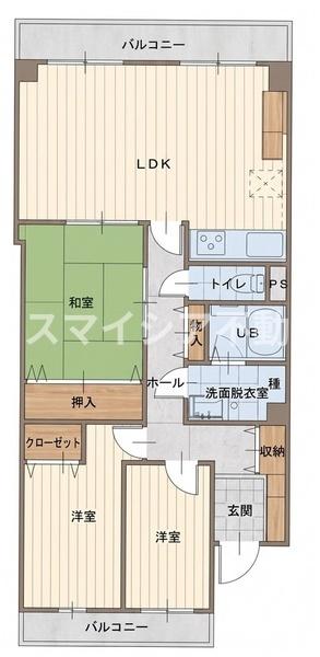 グリーンタウン香里ヶ丘A棟