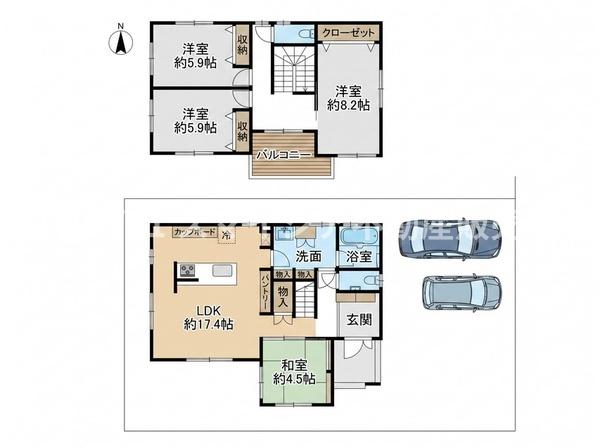 枚方市津田北町２丁目の中古一戸建