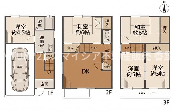 寝屋川市小路北町の中古一戸建