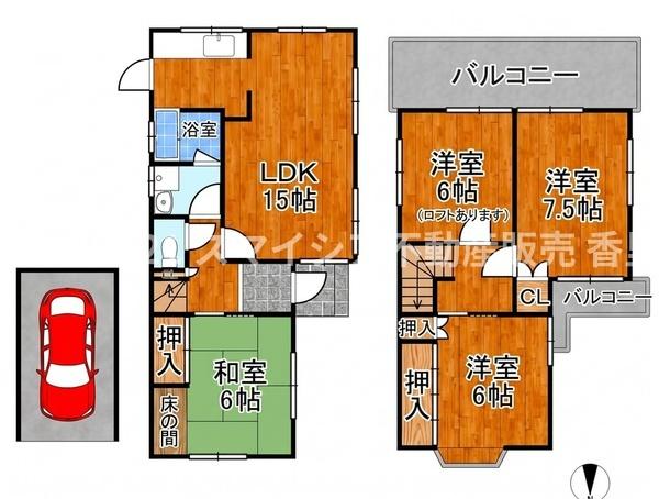 枚方市藤阪元町2丁目の中古一戸建