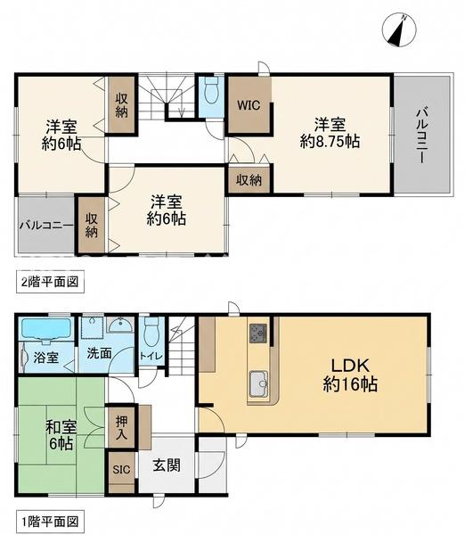 枚方市東香里新町の中古一戸建