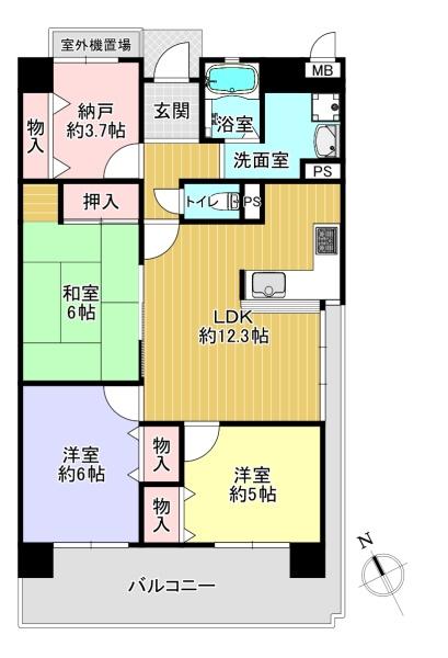 香里ヶ丘ビューハイツS棟
