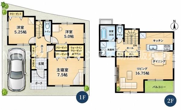 寝屋川市平池町の新築一戸建