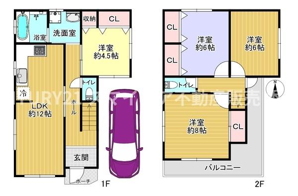 寝屋川市石津東町の中古一戸建