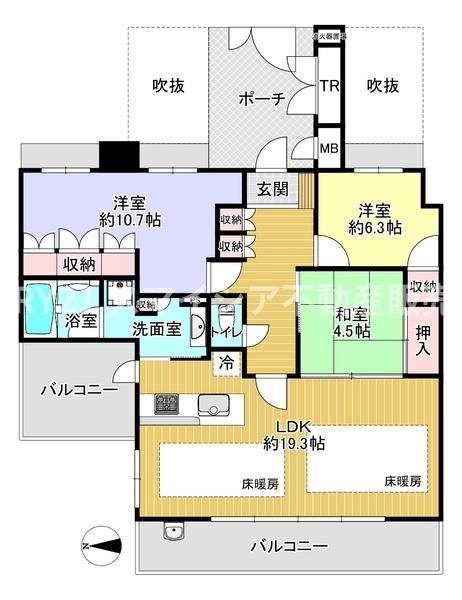 グラン・ブルー香里ヶ丘七丁目