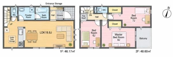 枚方市星丘1丁目の新築一戸建
