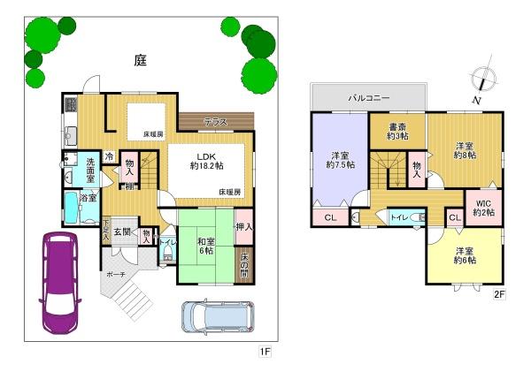 枚方市北山１丁目の中古一戸建て
