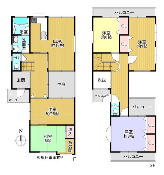 寝屋川市末広町の中古一戸建て