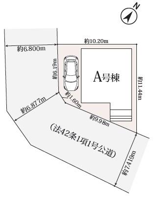 寝屋川市寝屋新町の新築一戸建