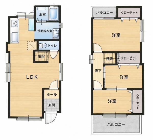 寝屋川市緑町の中古一戸建