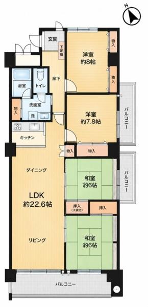 香里ヶ丘セントポリア壱号棟