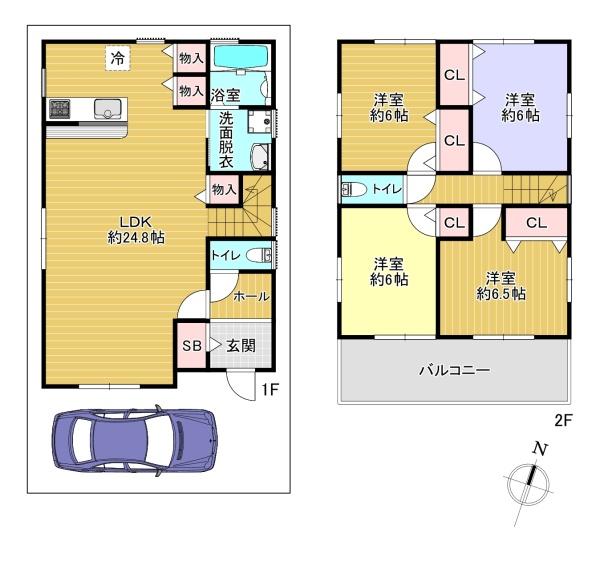 寝屋川市池田旭町の中古一戸建
