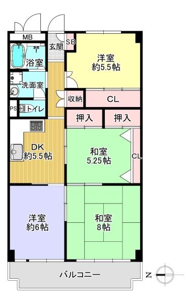 すみれ橋第二コーポ第三号棟