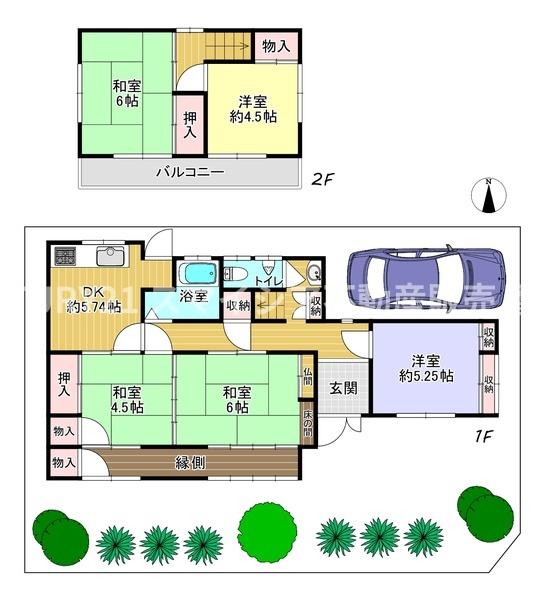 枚方市山之上3丁目の中古一戸建