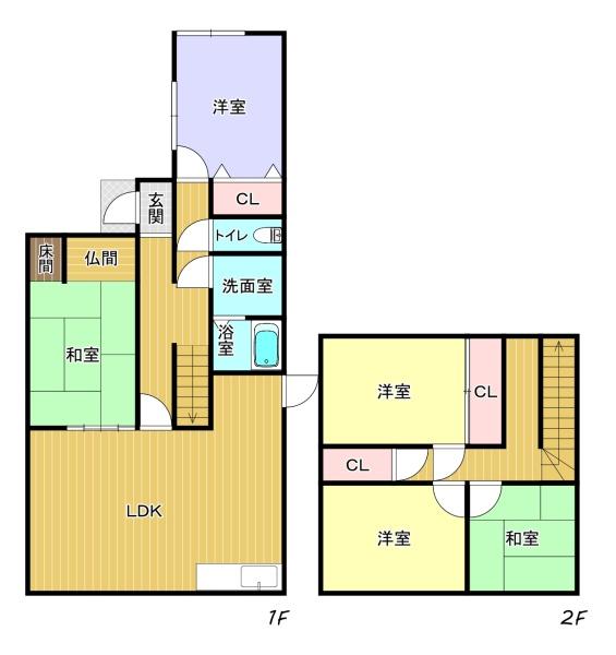 枚方市長尾家具町4丁目の中古一戸建