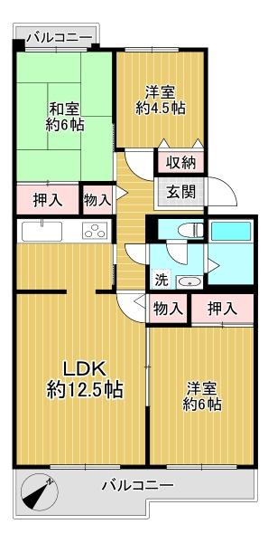リバーサイドしろきた41号棟