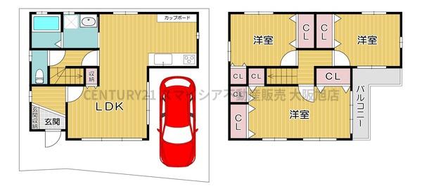 守口市佐太中町６丁目の中古一戸建て