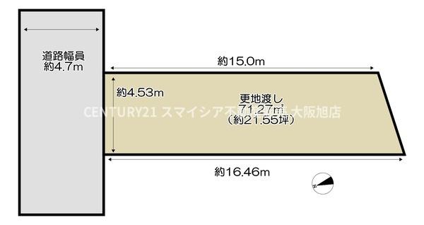 門真市北島町の土地