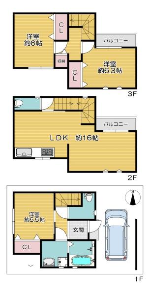 守口市東光町3丁目　新築戸建