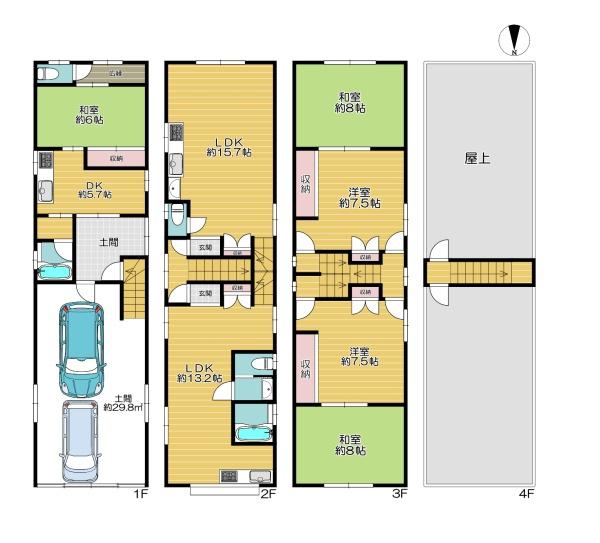 城東区諏訪3丁目　中古戸建