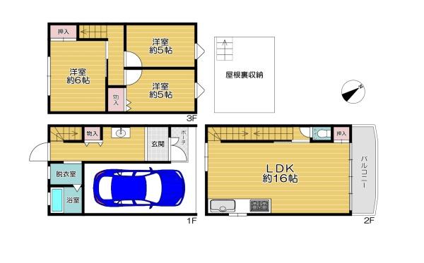 門真市中町　中古戸建