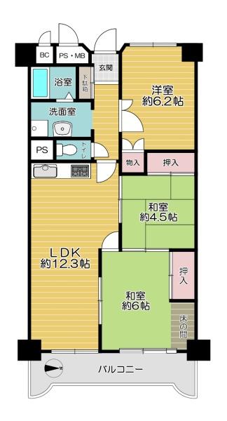 鶴見緑地コーポ