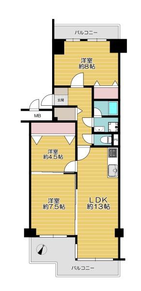 京橋グリーンハイツ１号棟