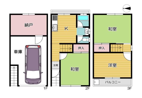 大阪市鶴見区横堤2丁目　中古戸建