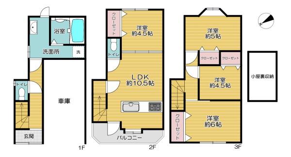 門真市御堂町　中古戸建