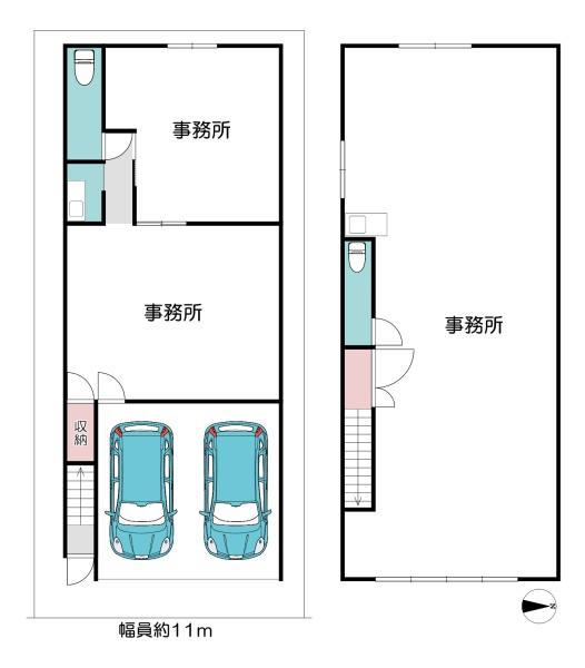 大阪市旭区高殿1丁目　店舗事務所