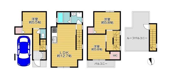 大阪市旭区赤川3丁目　新築戸建
