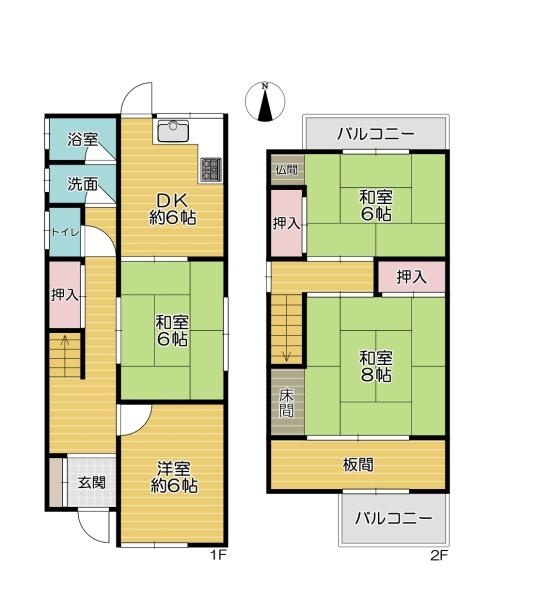 大阪市旭区清水３丁目の中古一戸建て