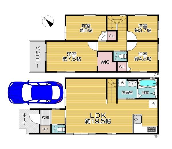 大阪市旭区高殿7丁目　新築戸建