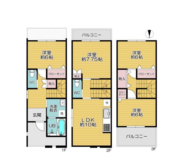大阪市城東区諏訪3丁目　中古戸建