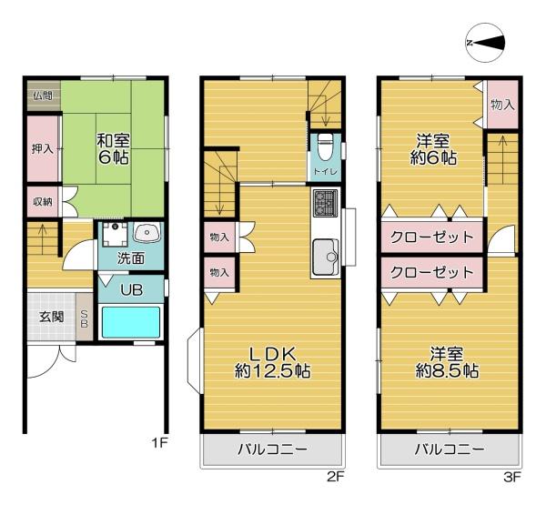 大阪市旭区高殿２丁目の中古一戸建て