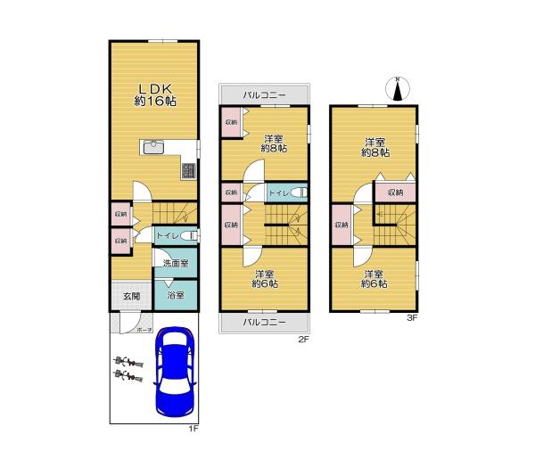 大阪市旭区清水２丁目の中古一戸建て