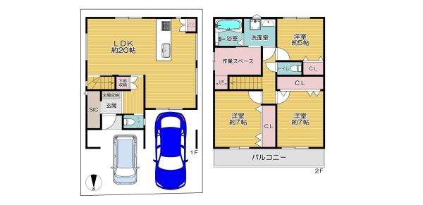 守口市金田町2丁目　中古戸建
