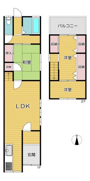 大阪市旭区高殿６丁目の中古一戸建て