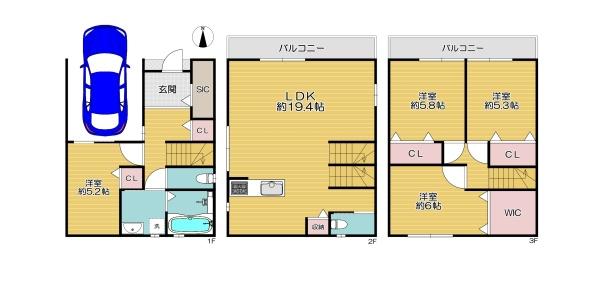 大阪市城東区鴫野東3丁目　新築戸建