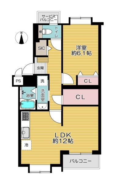 深江橋コーポF号棟