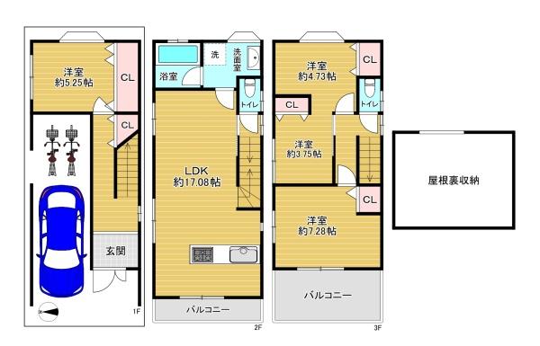 守口市藤田町５丁目の中古一戸建て