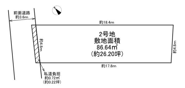 大阪市鶴見区今津中5丁目　2号地
