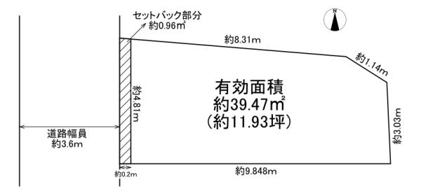 大阪市生野区勝山北５丁目の土地