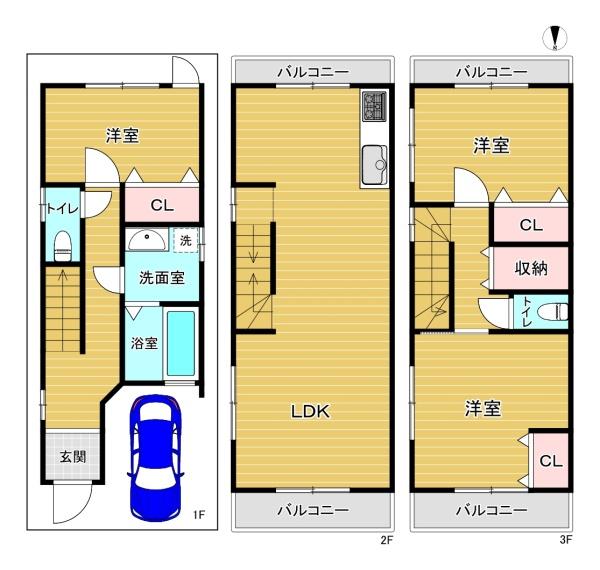 大阪市生野区巽南５丁目の中古一戸建て
