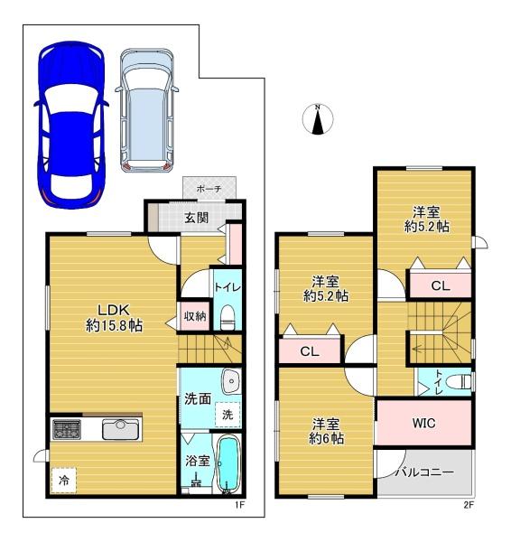 摂津市一津屋2丁目　新築戸建