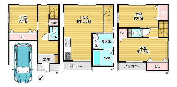 門真市大橋町　中古戸建