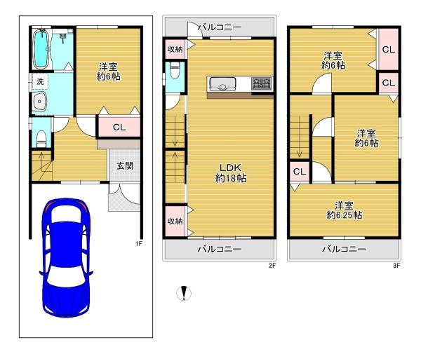 守口市金田町1丁目　中古戸建