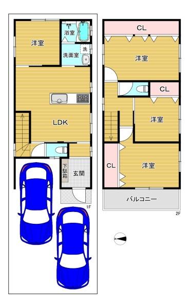 守口市藤田町２丁目の土地