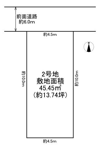 大阪市鶴見区今津中1丁目　2号地